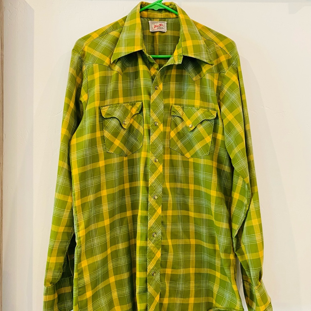 VINTAGE Men’s Plaid Shirt